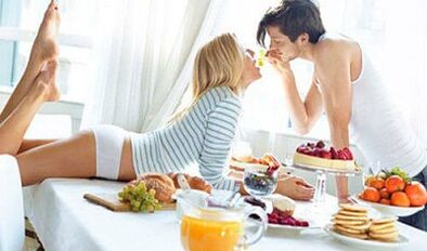Food to increase male effectiveness