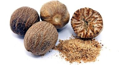 Muscat nut to increase potency