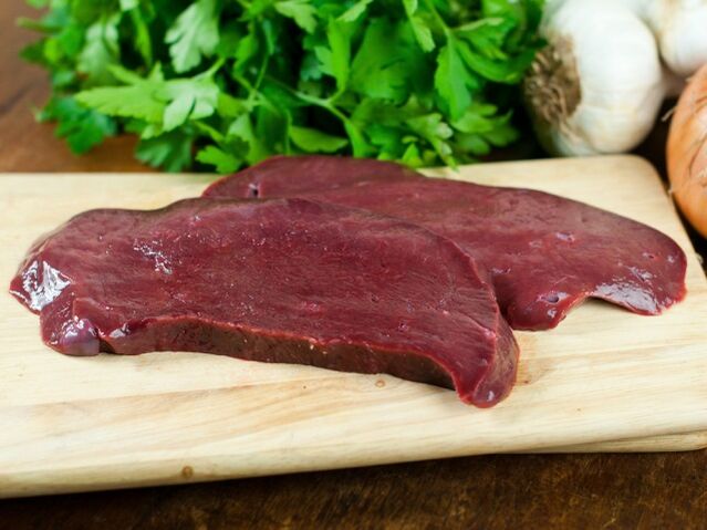Beef liver for potency