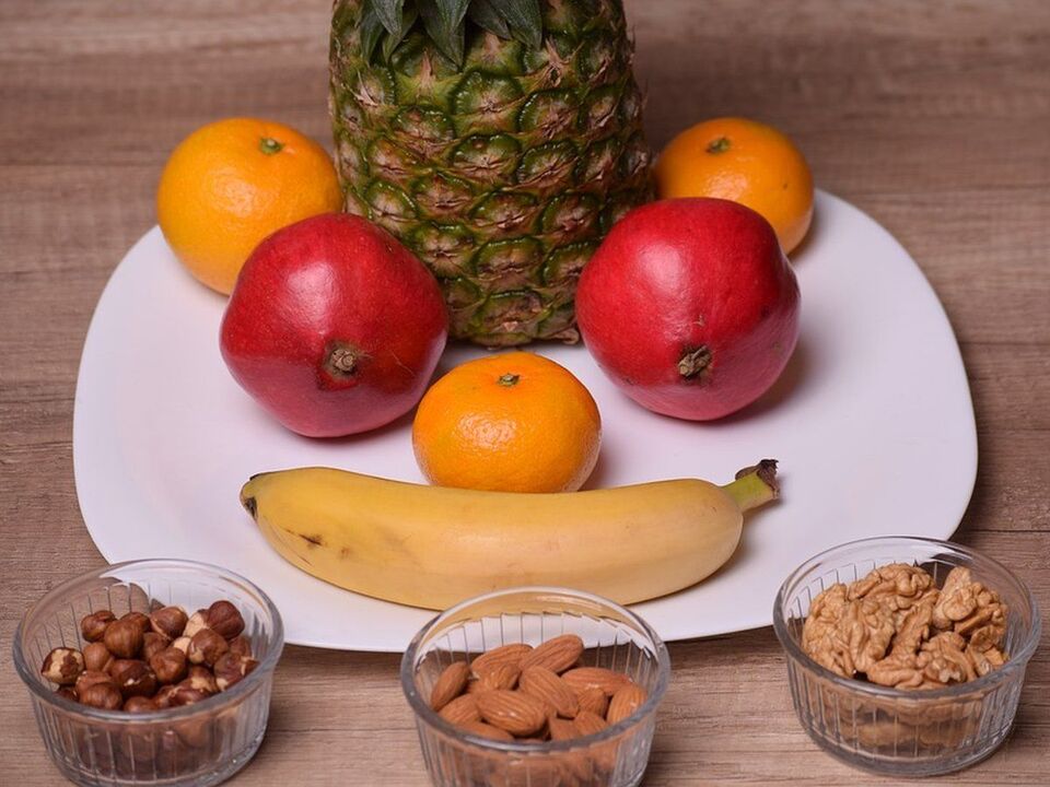 Fruits and nuts to increase potency